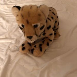 EUC- F.A.O Schwarz Cheetah stuffed animal